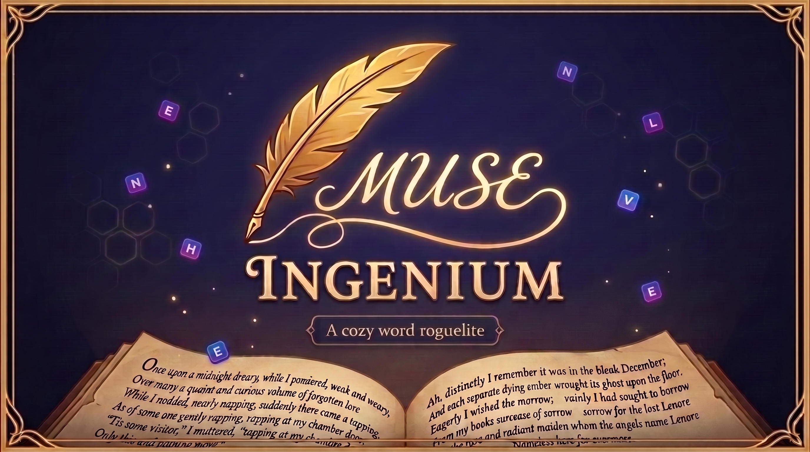 Muse Ingenium: a cozy word roguelite